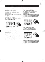 Предварительный просмотр 11 страницы Sage Dual Boiler Quick Manual