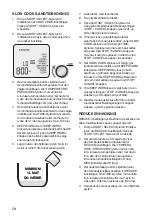 Preview for 74 page of Sage Fast Slow Pro SPR700 Quick Manual