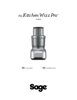 Sage Kitchen Wizz Pro Product Quick Manual preview