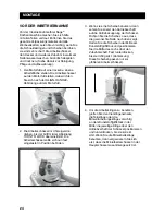 Preview for 24 page of Sage Kitchen Wizz Pro Product Quick Manual