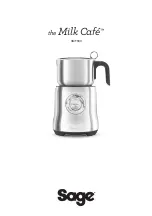 Sage Milk Cafe SMF600 Manual preview