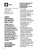 Preview for 12 page of Sage Nutri Juicer Classic SJE95 Quick Manual