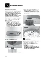 Preview for 16 page of Sage Nutri Juicer Classic SJE95 Quick Manual