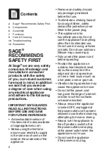 Preview for 2 page of Sage Nutri Juicer Cold Plus Quick Manual