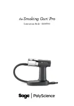 Предварительный просмотр 1 страницы Sage PolyScience Smoking Gun Pro Instruction Book