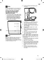 Предварительный просмотр 113 страницы Sage Precision Brewer BDC400 Quick Manual