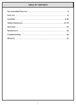 Preview for 3 page of Sage SL-RNDFT-4-STN Assembly Instructions Manual