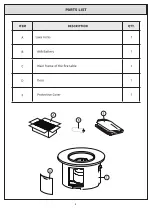 Preview for 5 page of Sage SL-RNDFT-4-STN Assembly Instructions Manual