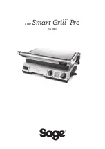 Sage Smart Grill Pro SGR840 Quick Start Manual предпросмотр