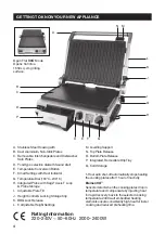 Preview for 4 page of Sage Smart Grill Pro SGR840 Quick Start Manual