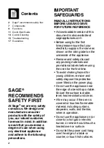 Preview for 2 page of Sage Smart Oven SOV860BTR Quick Manual