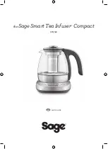 Предварительный просмотр 1 страницы Sage Smart Tea Infuser Compact Quick Manual