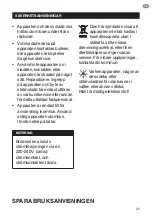 Preview for 21 page of Sage Smart Toast STA825 User Manual