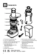 Preview for 2 page of Sage the 3X Bluicer Pro BJB815 User Manual