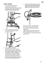 Предварительный просмотр 73 страницы Sage the 3X Bluicer Pro SJB815 User Manual