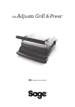 Предварительный просмотр 51 страницы Sage the Adjusta Grill & Press SGR250BSS4EEU1 User Manual