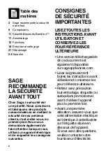 Preview for 50 page of Sage the Bambino SES450 Quick Manual