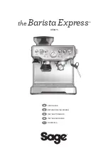 Sage the Barist Express SES875 User Manual preview