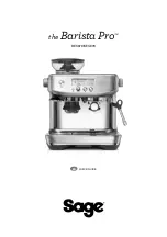 Предварительный просмотр 1 страницы Sage the Barista Pro BES878 User Manual