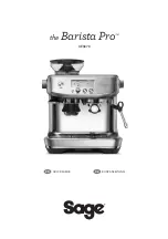 Sage the Barista Pro SES878BSS Quick Manual предпросмотр