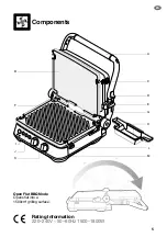 Preview for 5 page of Sage the BBQ Press & Grill SGR700 Quick Manual