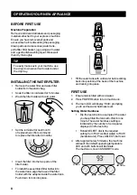 Предварительный просмотр 8 страницы Sage The Oracle BES980 Quick Manual