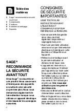 Preview for 20 page of Sage the Perfect Press BSG600 Quick Manual