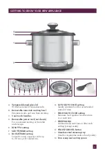 Предварительный просмотр 9 страницы Sage the Risotto Plus BRC600 Instruction Booklet