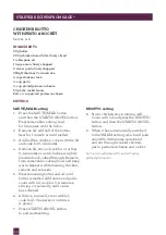 Preview for 32 page of Sage the Risotto Plus BRC600 Instruction Booklet