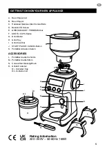 Предварительный просмотр 5 страницы Sage the Smart Grinder Pro BCG820BSS Quick Manual