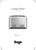 Sage the Smart Toast Series Quick Manual предпросмотр