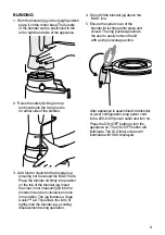 Preview for 9 page of Sage the3X Bluicer BJB615 Quick Manual