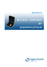 Preview for 49 page of Sagem Securite MorphoAccess J-Bio User Manual