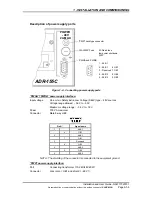 Preview for 13 page of Sagem ADR 155C Installation And User Manual