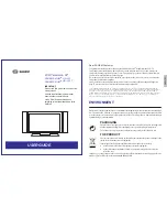 Preview for 1 page of Sagem AXIUM HD-L32 User Manual