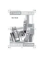 Sagem D30H User Manual preview