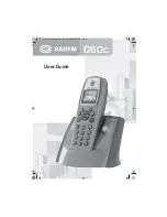 Sagem D60C User Manual предпросмотр