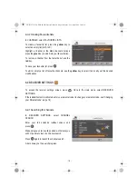 Preview for 22 page of Sagem DTR94 HD FREESAT User Manual