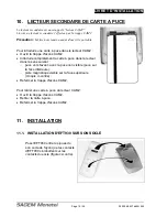 Preview for 10 page of Sagem EFT930 Installation Manual