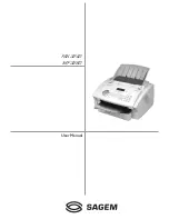 Preview for 1 page of Sagem FAX 3240 User Manual