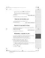 Предварительный просмотр 73 страницы Sagem Fax Laser Pro 345 sms User Manual