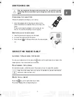 Предварительный просмотр 7 страницы Sagem HL10 User Manual