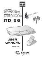 Предварительный просмотр 2 страницы Sagem ITD 66 User Manual