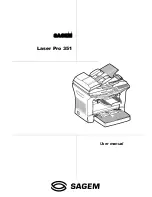 Sagem Laser Pro 351 User Manual preview