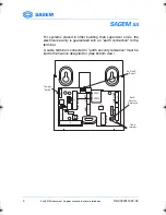 Preview for 6 page of Sagem MAxx1 Installation Manual