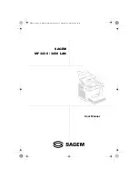 Sagem MF 3430 User Manual preview