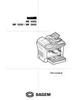 Preview for 1 page of Sagem MF 3505 User Manual