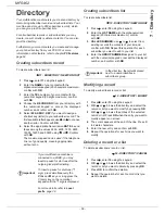 Preview for 44 page of Sagem MF 5462 Instruction Booklet