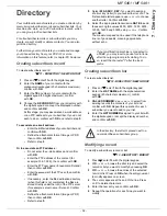 Preview for 37 page of Sagem MF 5481 Instruction Booklet