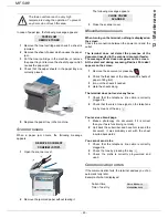 Preview for 68 page of Sagem MF 5481 Instruction Booklet